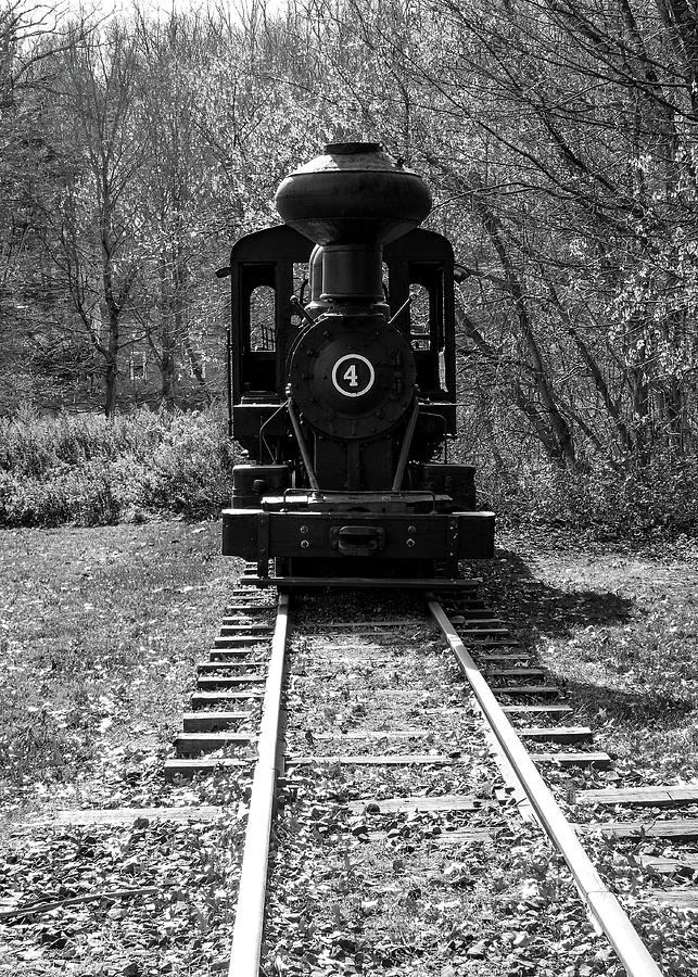Old Number 4 Head On Photograph by Cathy Kovarik