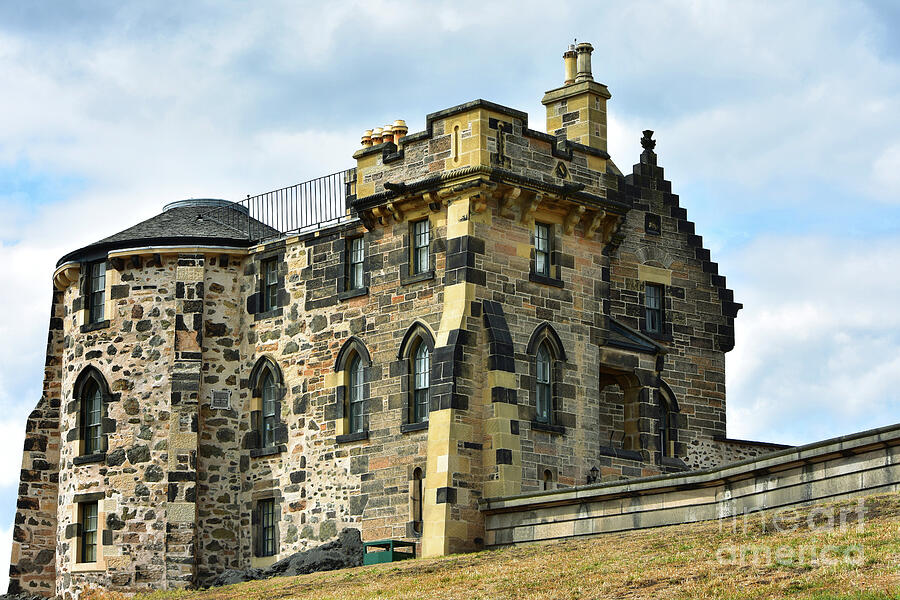 Old Observatory House, Calton Hill, Edinburgh Photograph by Yvonne Johnstone