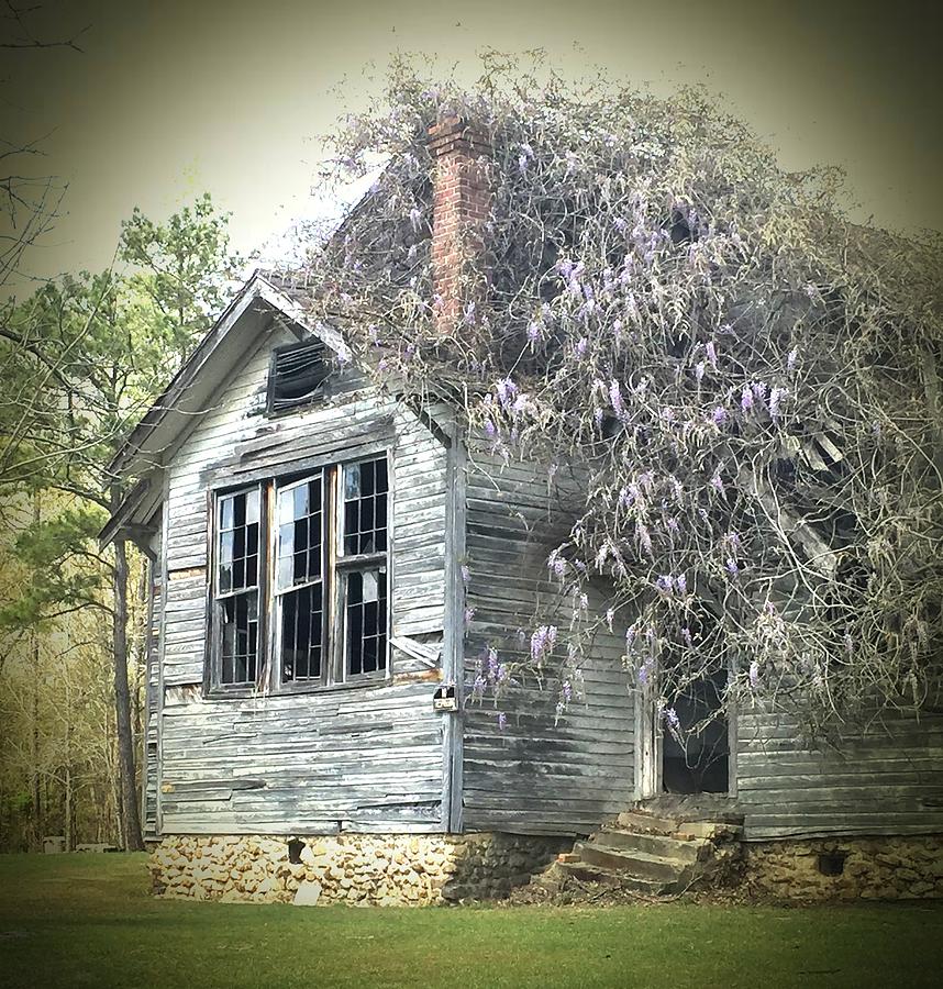 Old One Room Schoolhouse Photograph