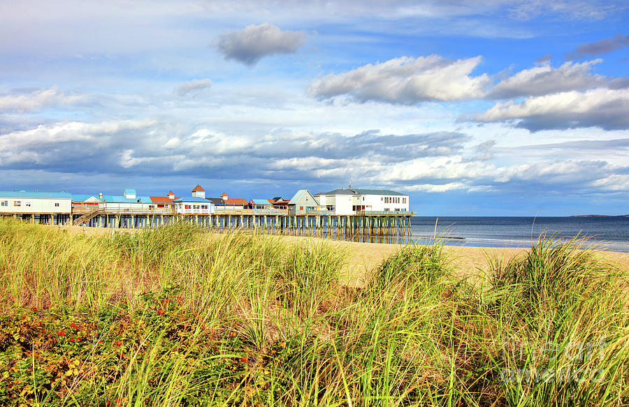 Old Orchard Beach in Maine Photograph by Denis Tangney Jr - Fine Art ...