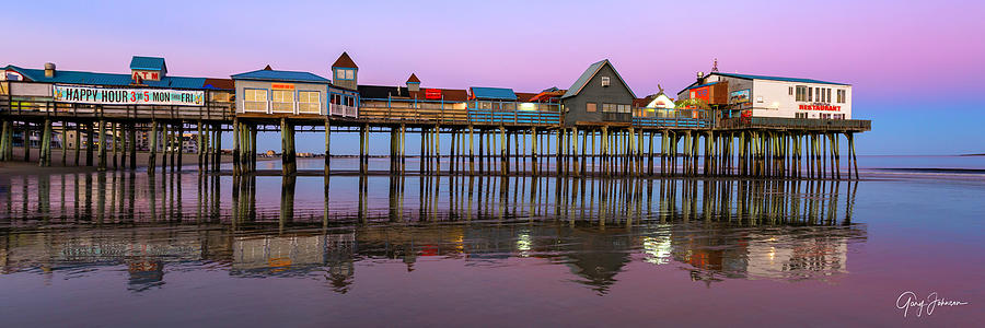 Old Orchard Beach Pier Photograph by Gary Johnson