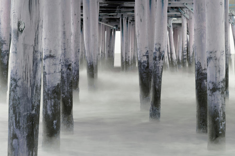 Old Orchard Beach Pier Movement Photograph by Doolittle Photography and Art