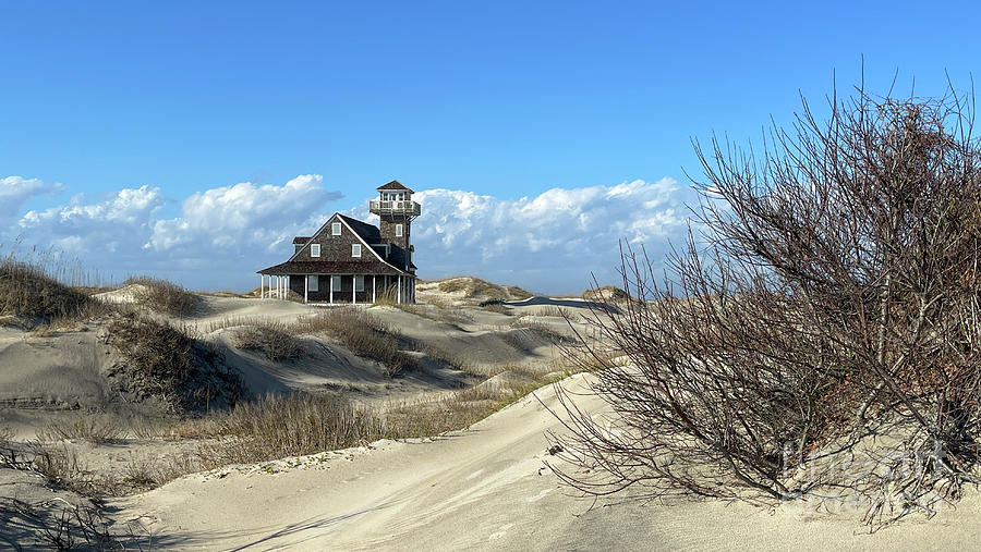 Old Oregon Inlet Life Saving Station 3566 Photograph by Jack Schultz