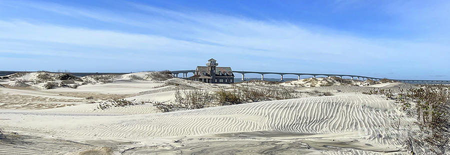 Old Oregon Inlet Life Saving Station 4647 Photograph by Jack Schultz