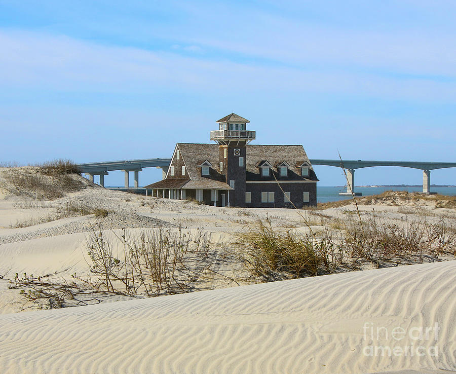 Old Oregon Inlet Life Saving Station  7653 Photograph by Jack Schultz