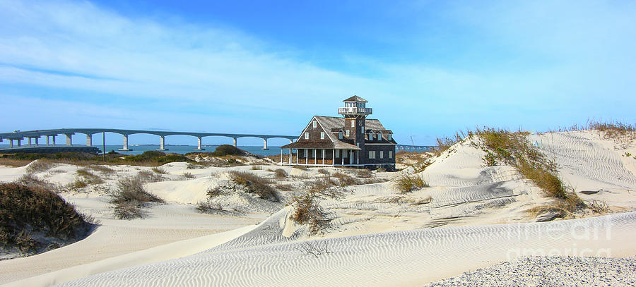 Old Oregon Inlet Life Saving Station 7674 Photograph by Jack Schultz