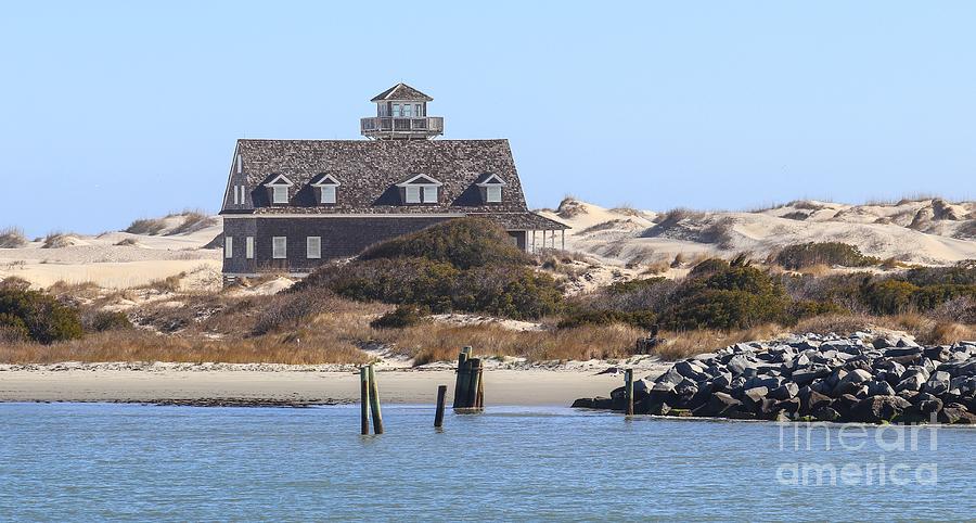 Old Oregon Inlet Life Saving Station 8764 Photograph by Jack Schultz