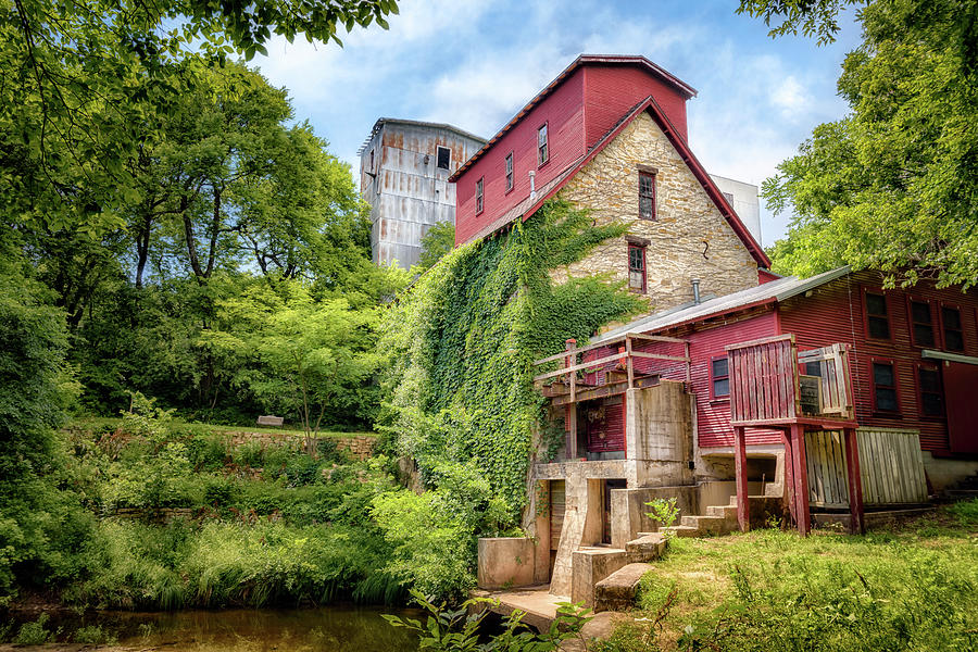 Old Oxford Mill Photograph by James Barber