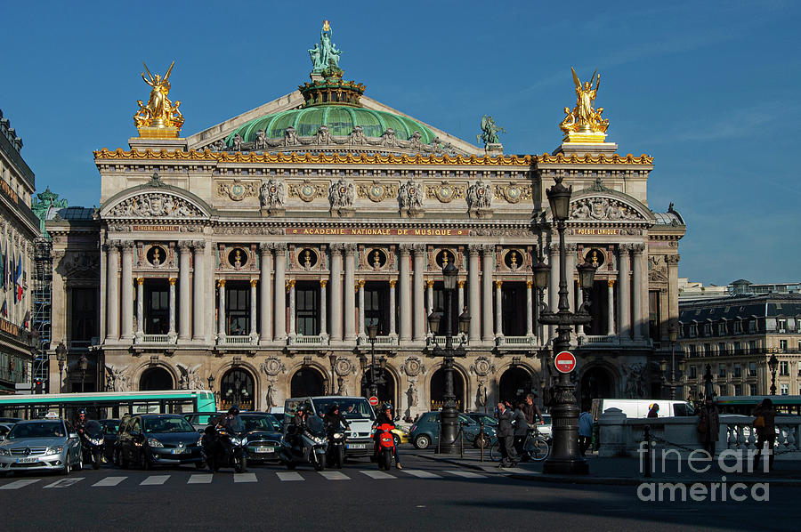 Old Paris Opera House Photograph by Bob Phillips