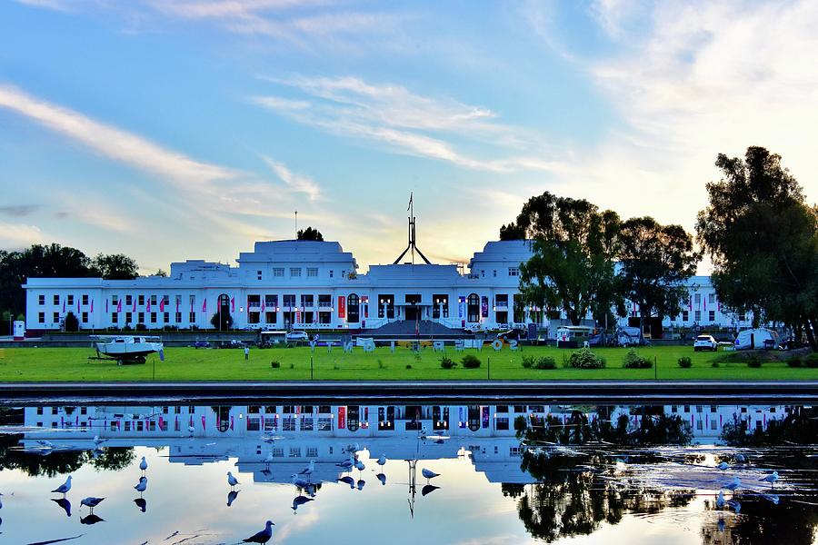 Old Parliament House Canberra Photograph By Garth Kirwin - Pixels