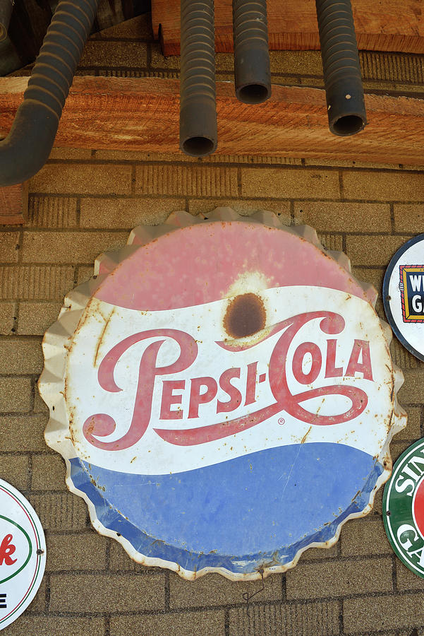 Old Pepsi Cola sign, Jerome, Arizona, USA Photograph by Kevin Oke