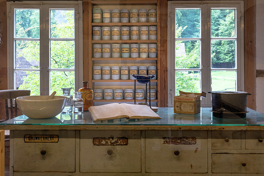 old pharmacy - Switzerland Photograph by Joana Kruse