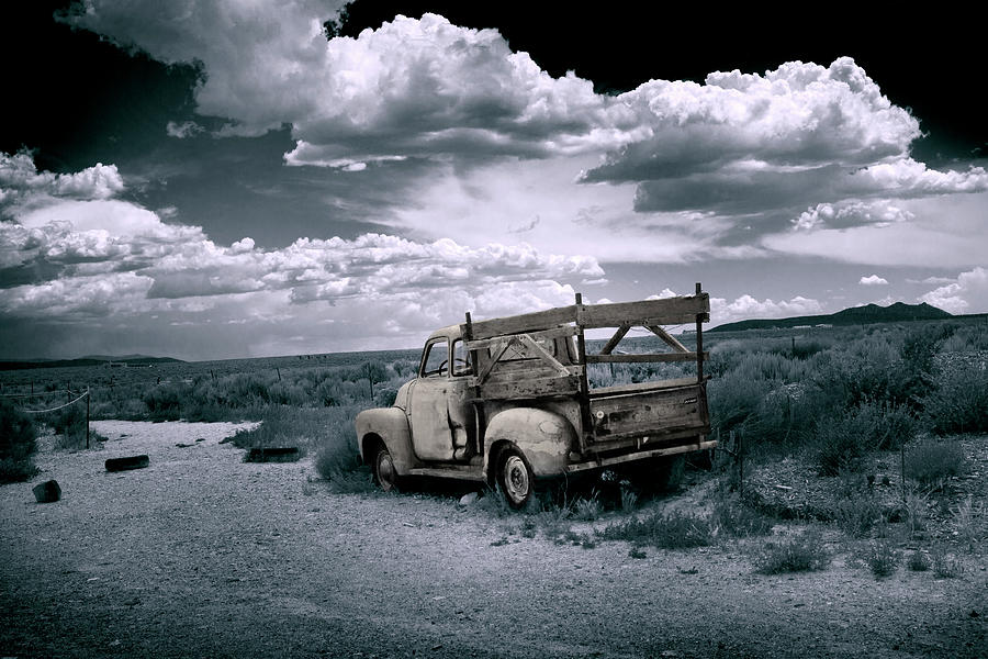 Old Pickup El Prado New Mexico Photograph by Yuri Lev