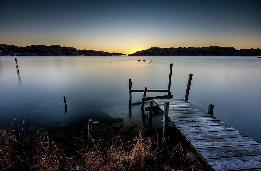 Old Pier After Sunset Photograph by Nicklas Gustafsson