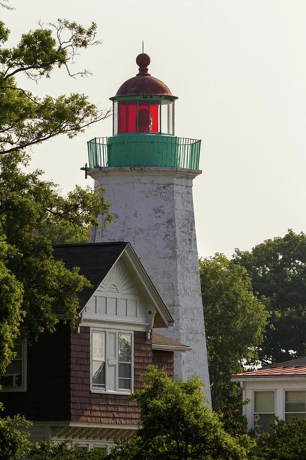 Old Point Comfort Lighthouse Photograph by Liza Eckardt