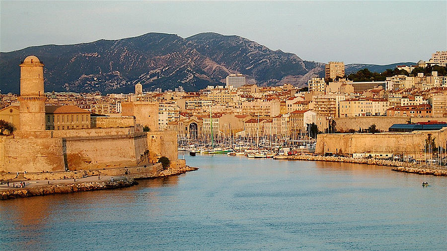 Old port of Marseille Photograph by Alexandre FP
