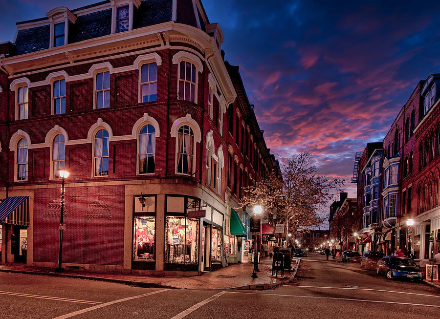 Old Port, Portland Maine Photograph by Gary Shepard - Fine Art America