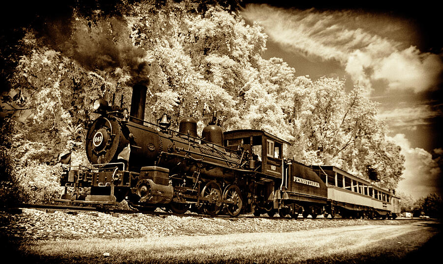 Old PRR Locomotive # 643 Photograph by Paul W Faust - Impressions of Light