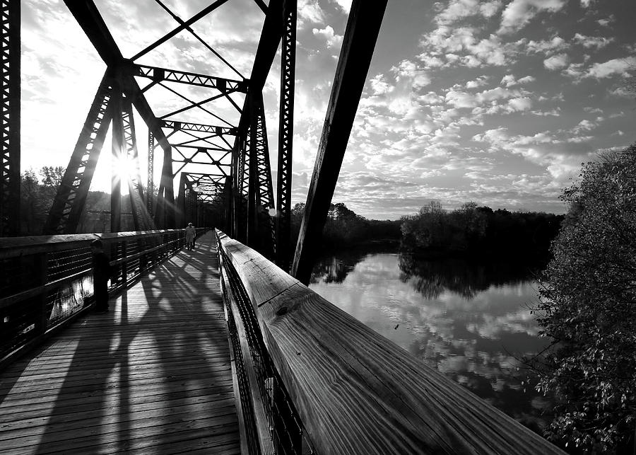 Old Railroad Trestle BW Photograph by Ronnie Corn | Fine Art America