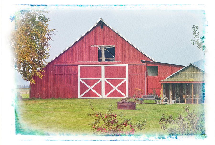 Old Red Barn Photograph by Steph Gabler