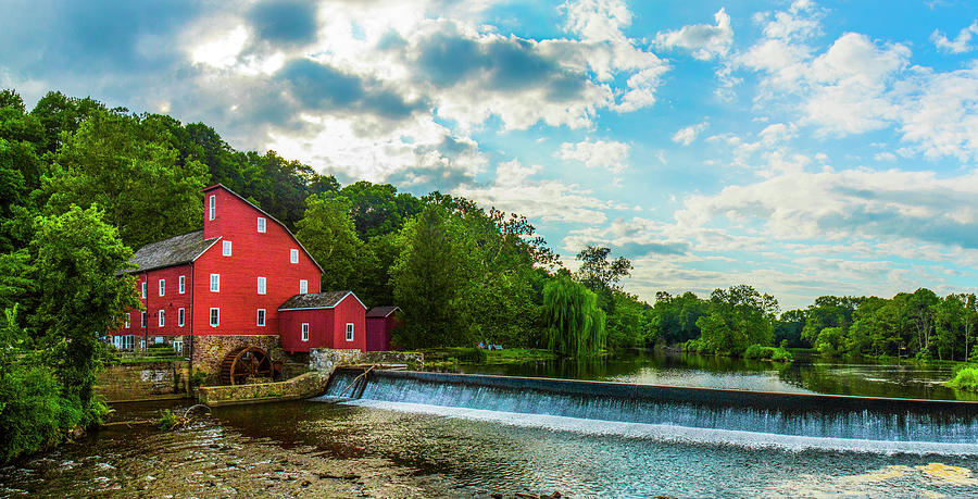 Old Red Mill Photograph by Glenn Davis