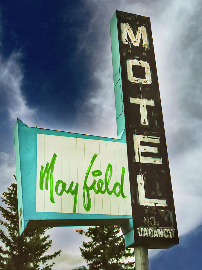Old Retro-Style Mayfield Motel Photograph by Matthew Bamberg