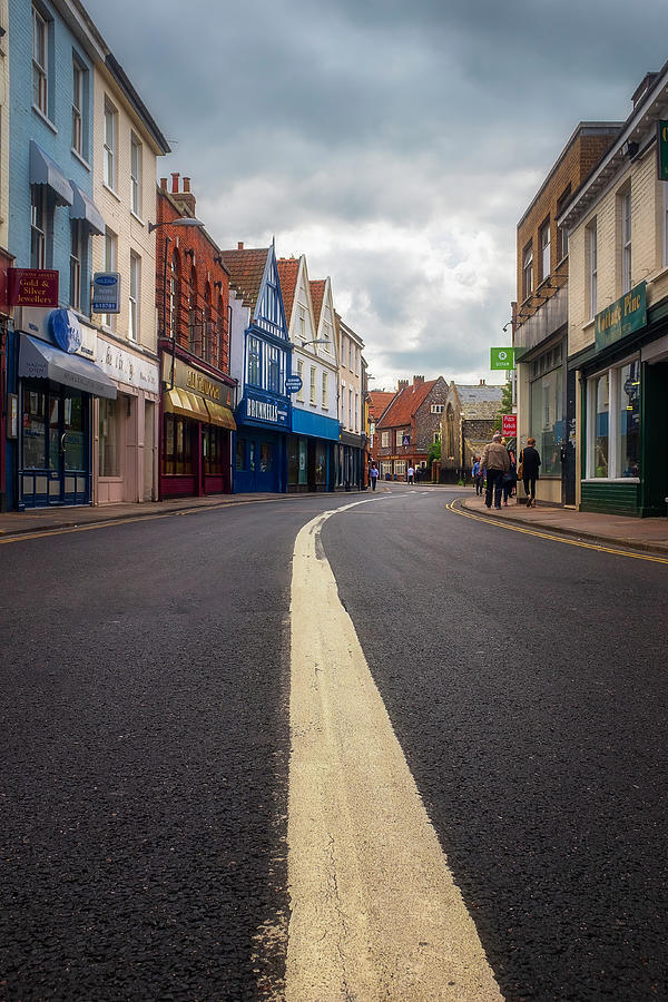 Old Road of Norwich, UK Photograph by Yves Gagnon