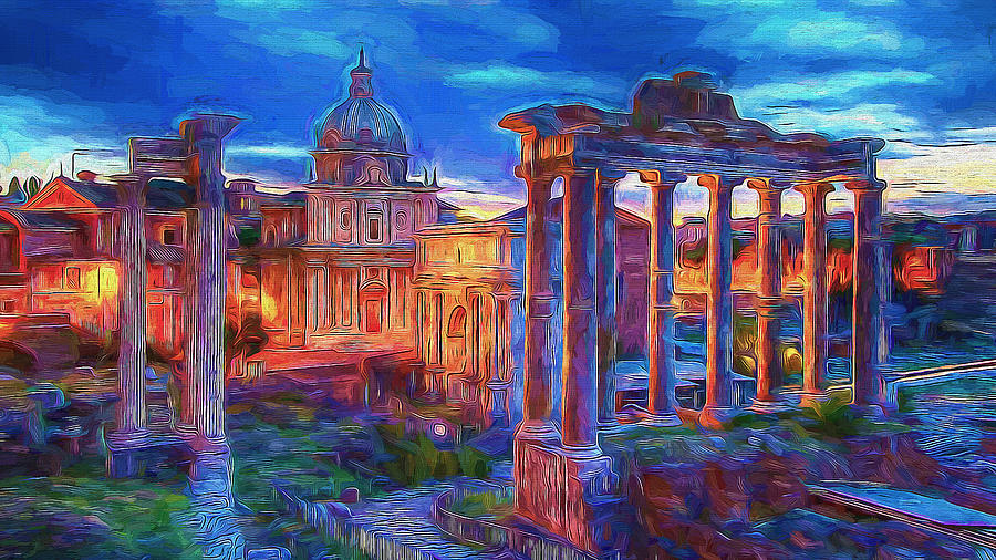 Old Roma Painting