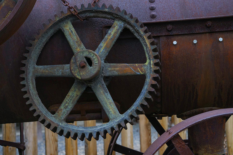 Old Rusted Cog Photograph