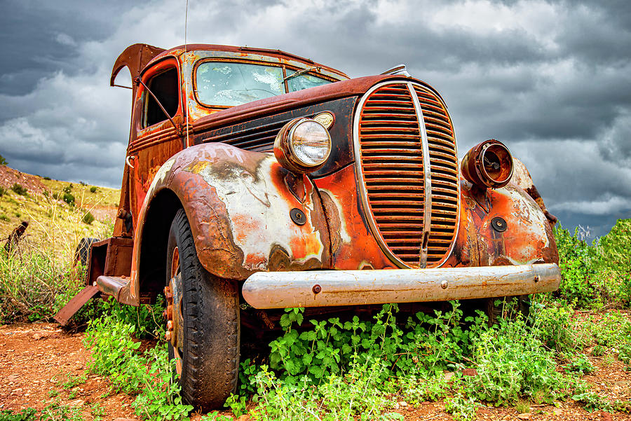 Vintage Photograph - Old Rusty by Aron Kearney