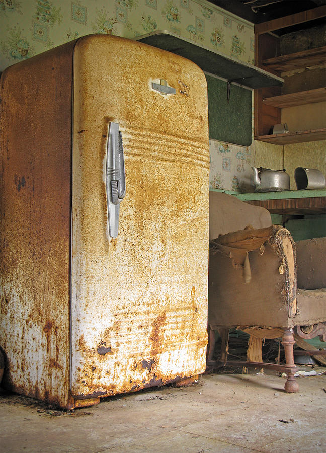 Old Rusty Kitchen in Abandoned House Photograph by OliverChilds