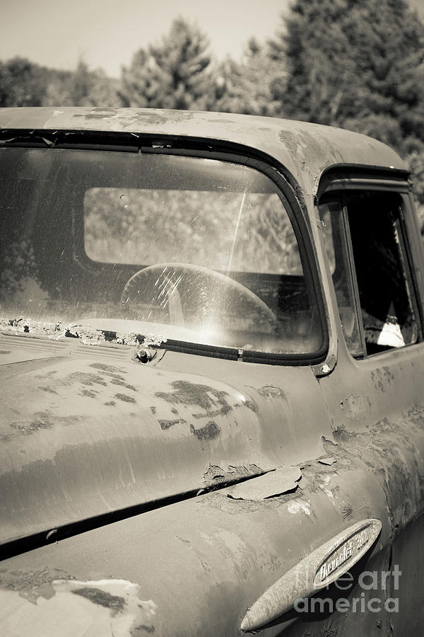 Old Rusty Truck Photograph by Edward Fielding