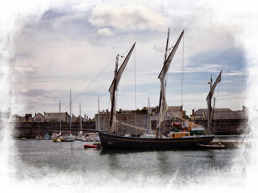 Old Sailing Boat Photograph by Lynn Bolt
