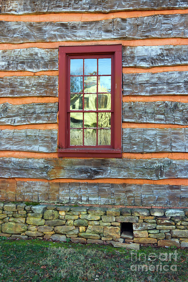 Old Salem Window  9941 Photograph by Jack Schultz