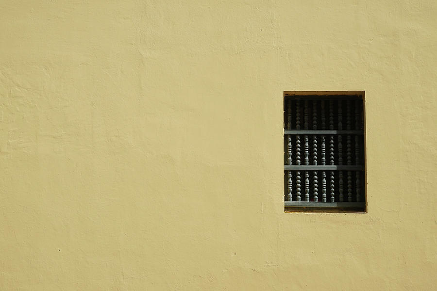 Old San Juan Window in the Wall Photograph by Richard Reeve