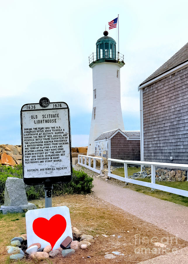 Old Scituate Lighthouse 2020 Photograph by Janice Drew