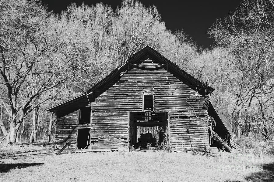 Old Sease Barn-Infrared Photograph by Charles Hite