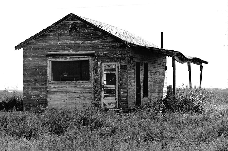 Old Shack On The Prarie Photograph by Stephen Tulcus