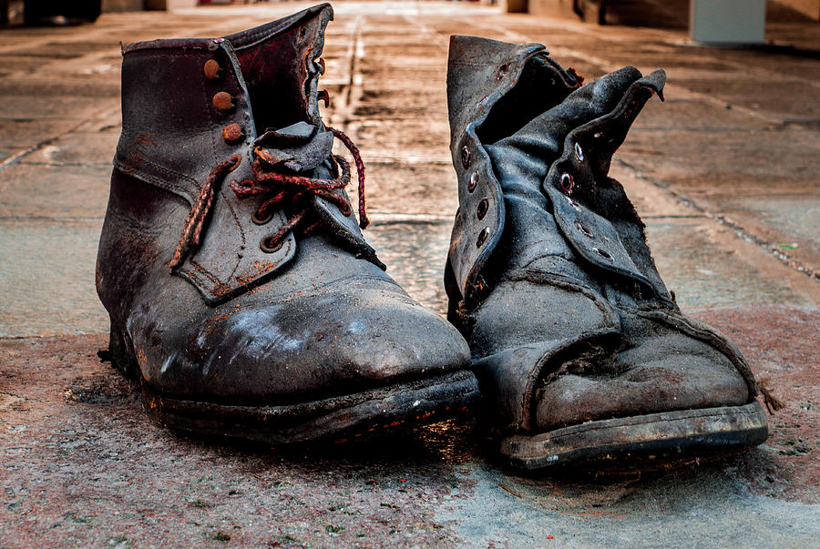 Old Shoes Photograph by Adriano Todesco - Fine Art America