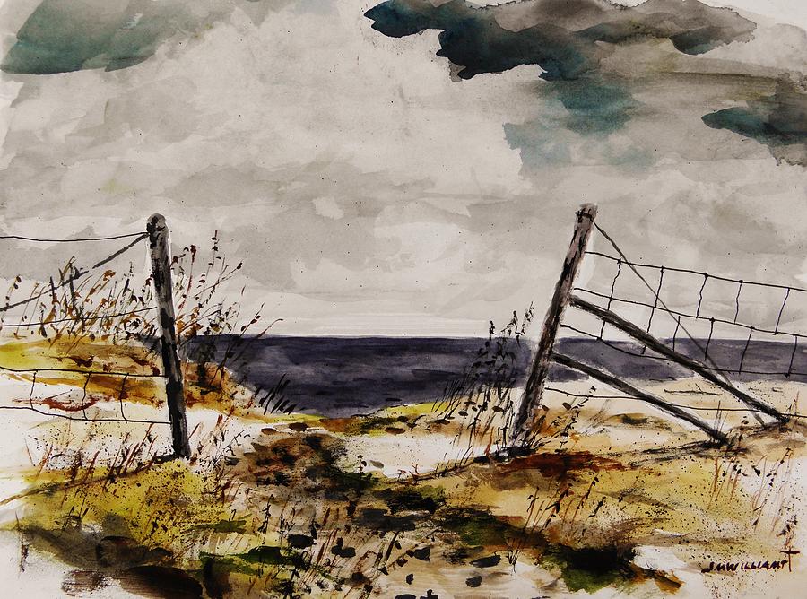 Old Shore Path Painting by John Williams