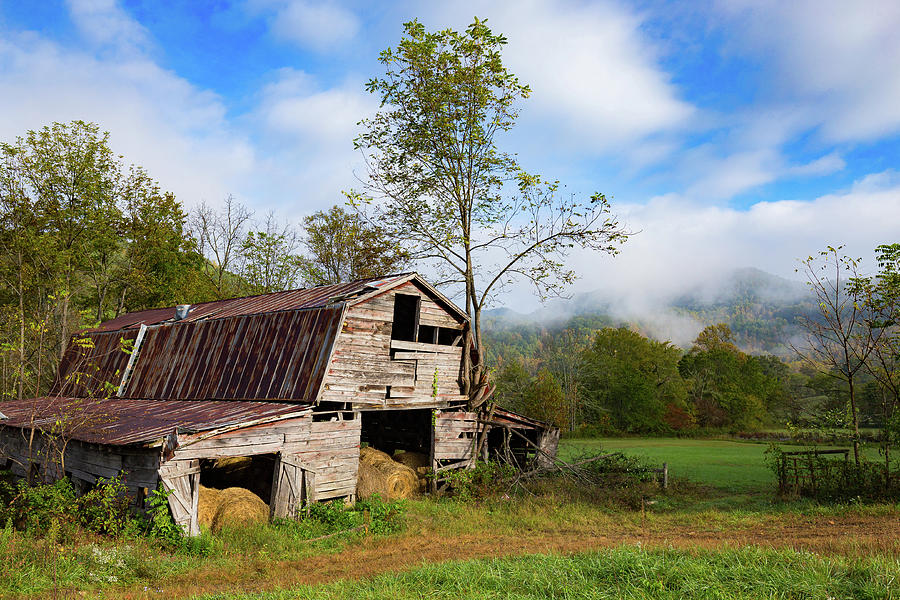 Old Smokies Barn Photograph by Tim Stanley