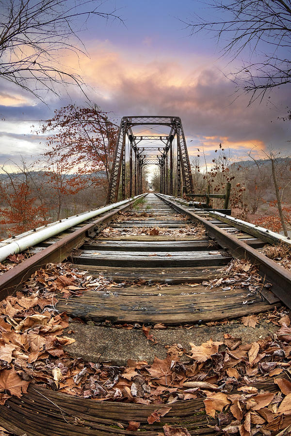 Old Smoky Mountain Railroad Trestle Photograph by Debra and Dave Vanderlaan