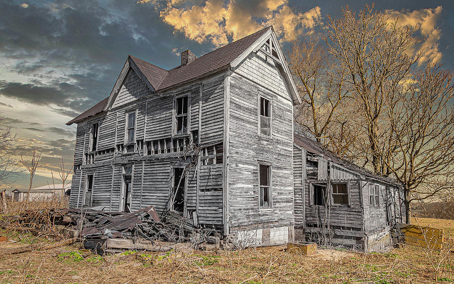 Old Southern Mansion Farm House Photograph by Mike ONeill - Fine Art ...