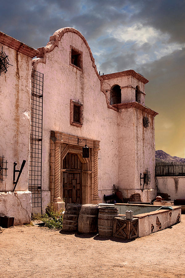 Old Spanish Mission Tucson Photograph by Chris Smith