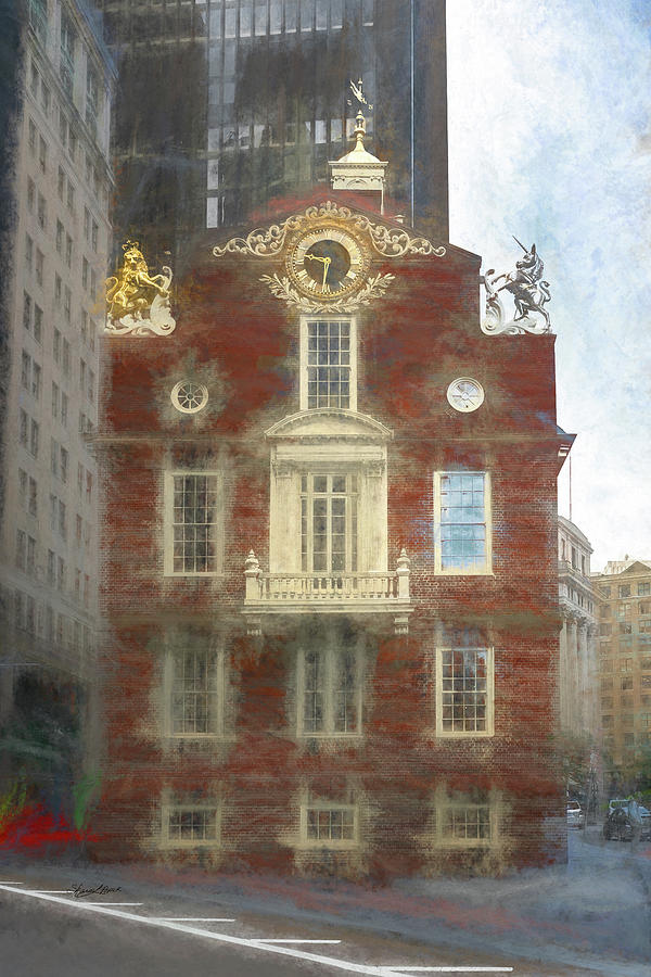 Old State House Boston Front Photograph by Sharon Popek