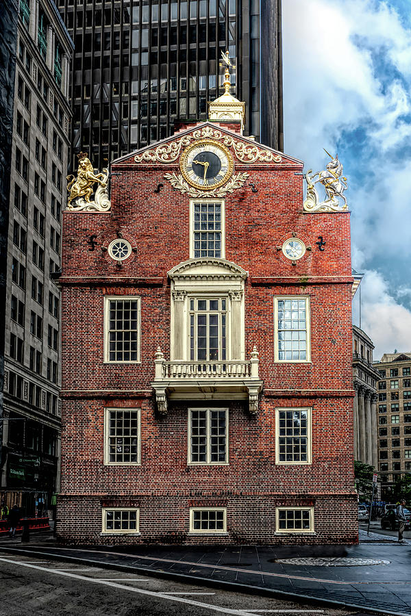 Old State House Back Photograph by Sharon Popek