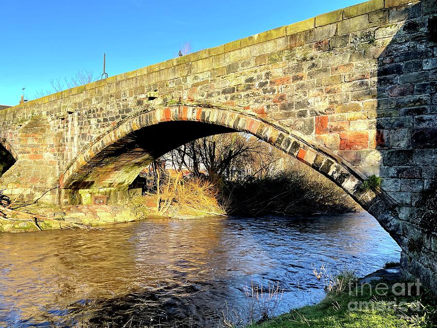 Old Stone Bridge River Esk Musselburgh pr001 Photograph by Douglas ...