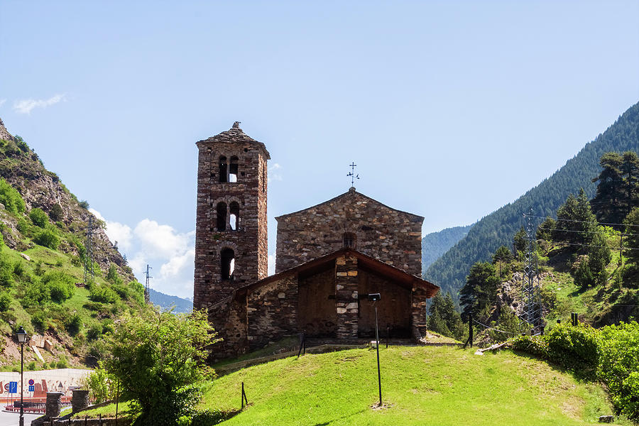 Old stone church, Andorra Photograph by Tatiana Travelways