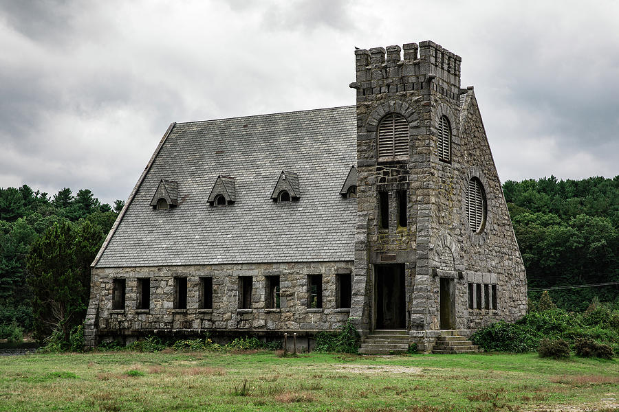 Old Stone Church Side View Photograph by Denise Kopko