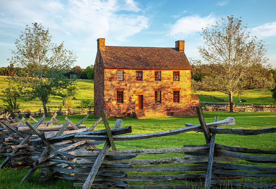 Old Stone House Manassas Battlefield Photograph by Steven Heap - Fine ...